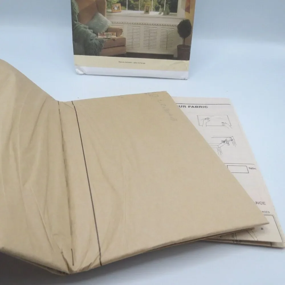 Simplicity Home 8689 Window Treatments Valances Swags Jabots One Size 1999